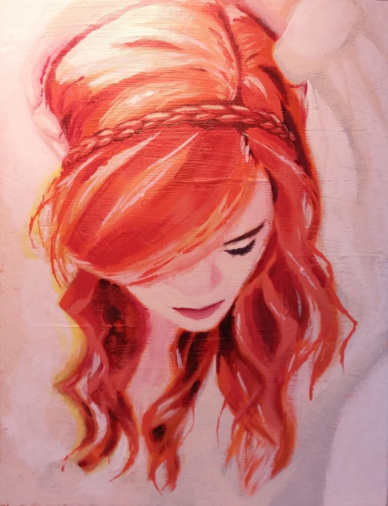 Read more about the article painting- red hair